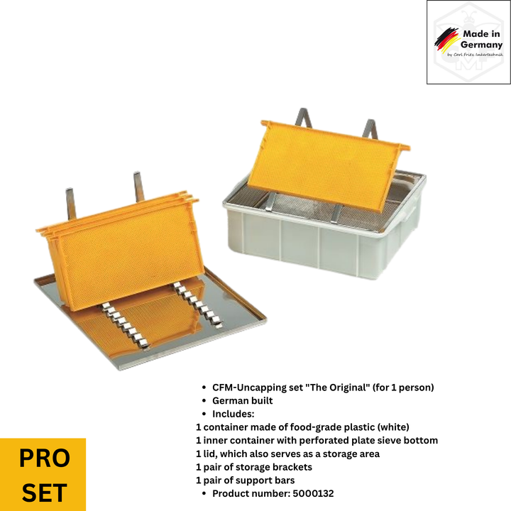 Carl Fritz PRO Honey Extracting Set Bundle