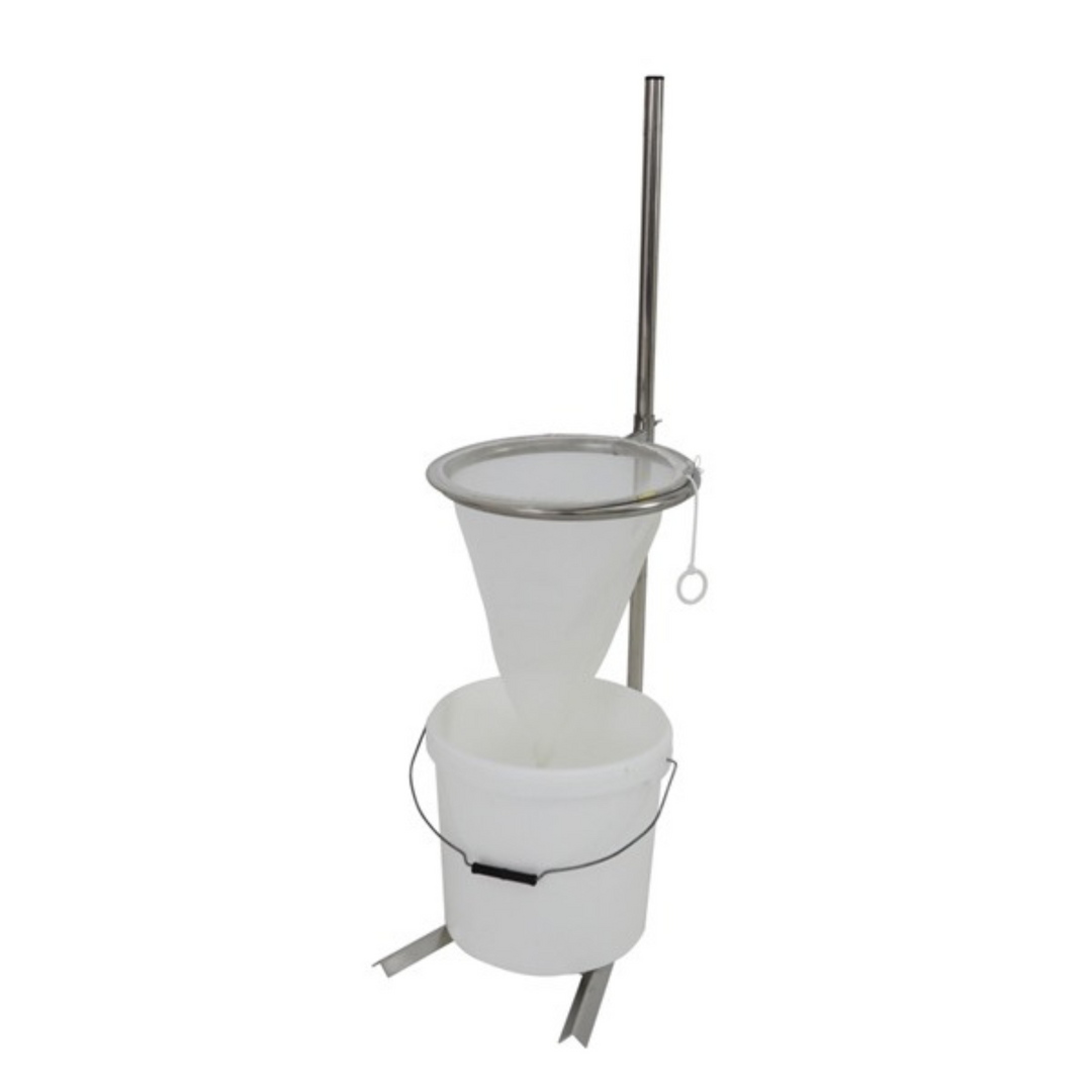 Adjustable Floor Standing Stainless Steel Conical Strainer Stand