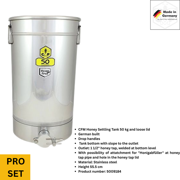 Carl Fritz PRO Honey Extracting Set Bundle