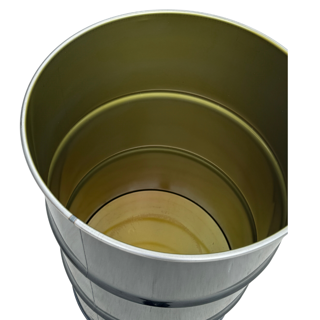 205L Food-Safe Steel Honey Storage Barrel – Open-Top Drum