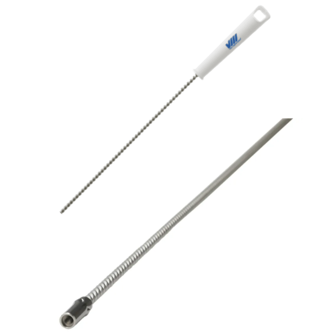 Red Food Bottle Brush  Hose Cleaner Brush for 1½'' hose  200mm x 40mm