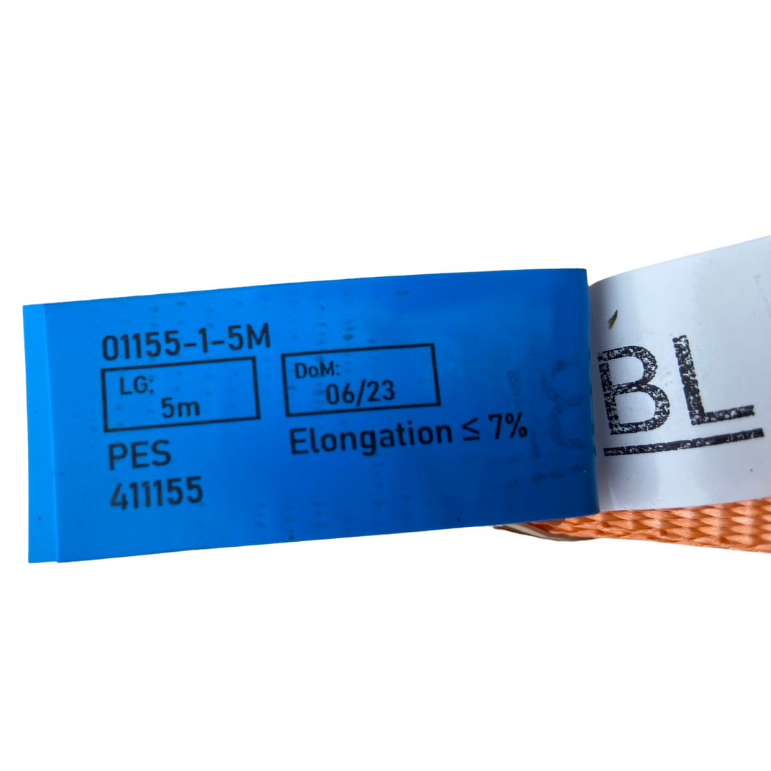 SpanSet cambuckle lashing strap securing beehive boxes – ideal for storm-proofing hives and safe storage in yard or shed