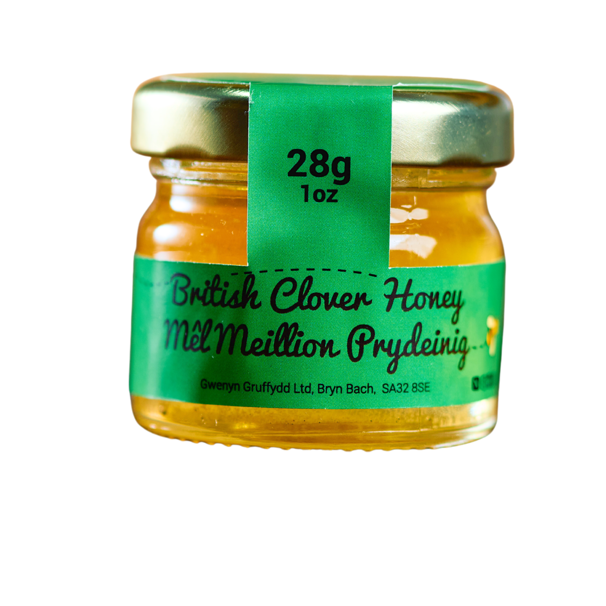 Mini Honey Trio Gift Set – 3 x 28g British & Welsh Honey Taster Jars