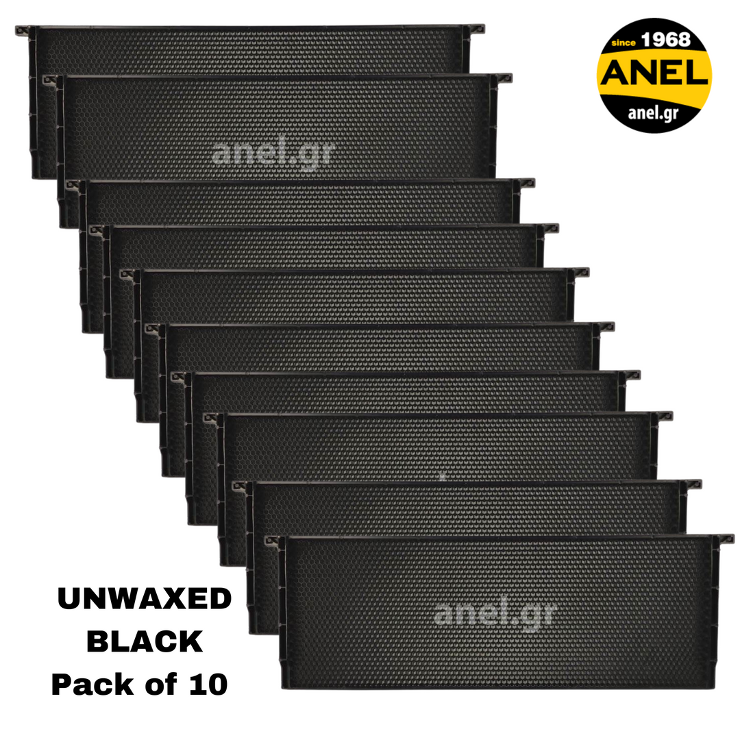 Plastic Langstroth Frame with Plastic Foundation For Medium Hive Body (Super Box) - Unwaxed