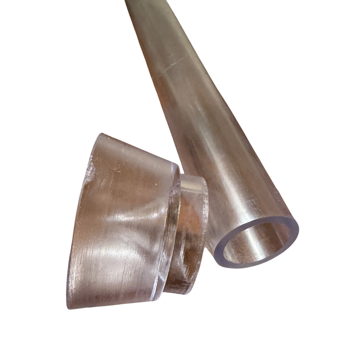 Tall Taper Candle Mould – Clear Acrylic Plastic  - Classic Dinner Candle -  26cm