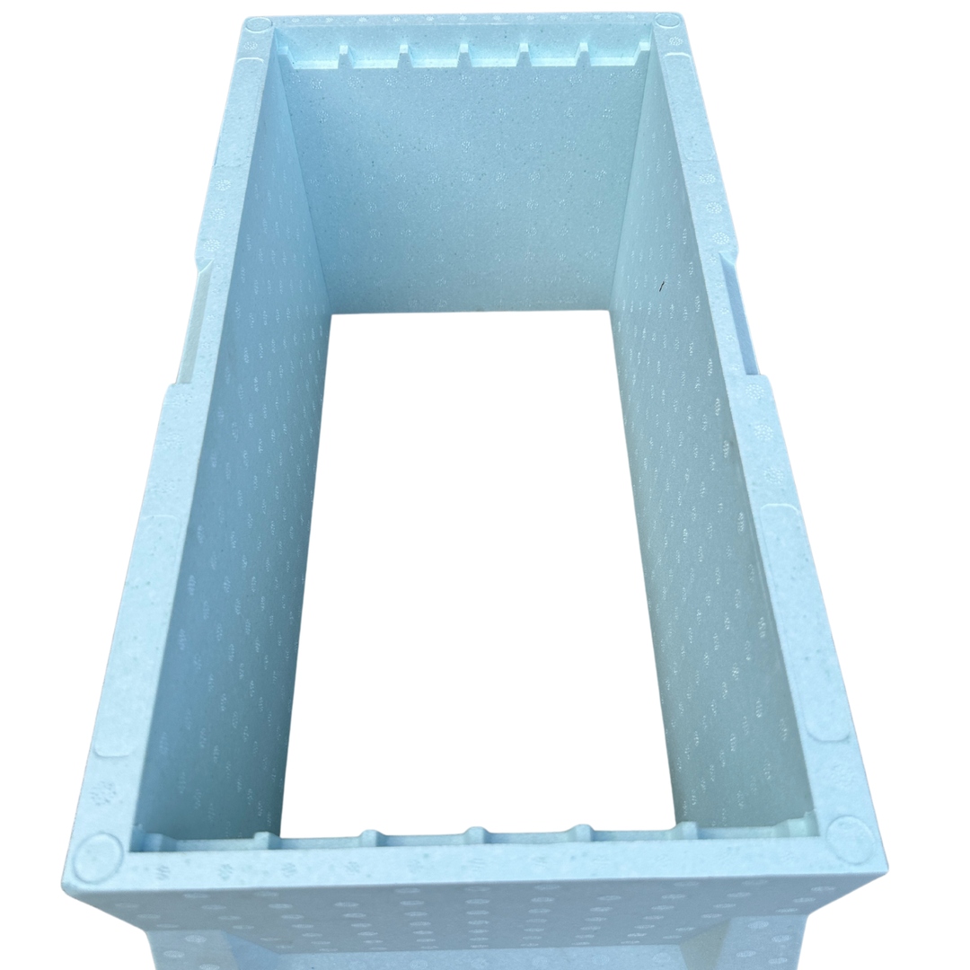 Quarti 6 Frame Langstroth Poly Brood Box Extension