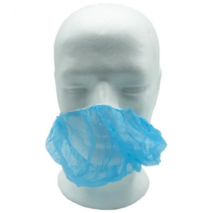 250 x Disposable Blue Beard Snoods