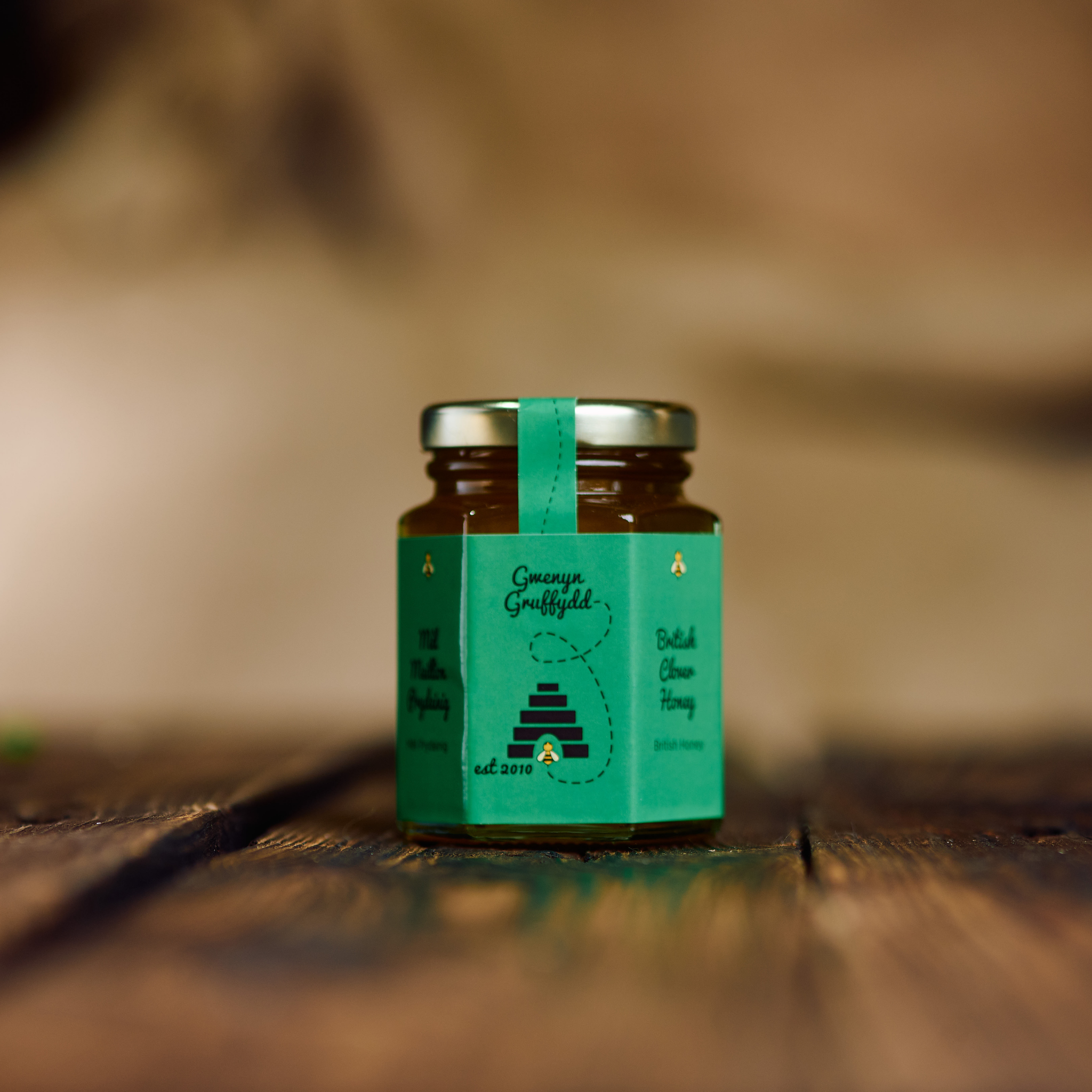 Luxury Trio of British Honey Gift Box – 3 × 142g Artisan Honey Collection