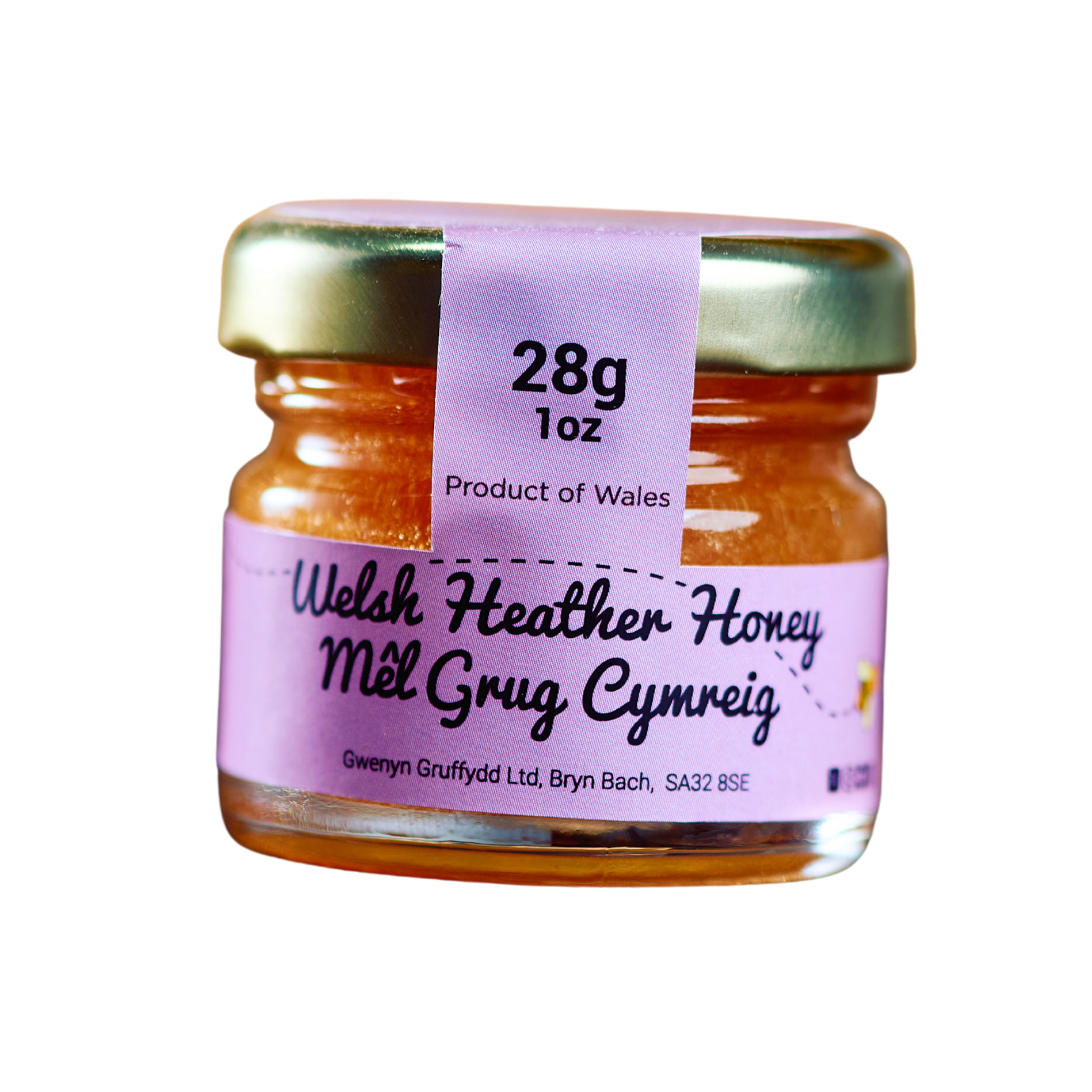 Mini Honey Trio Gift Set – 3 x 28g British & Welsh Honey Taster Jars