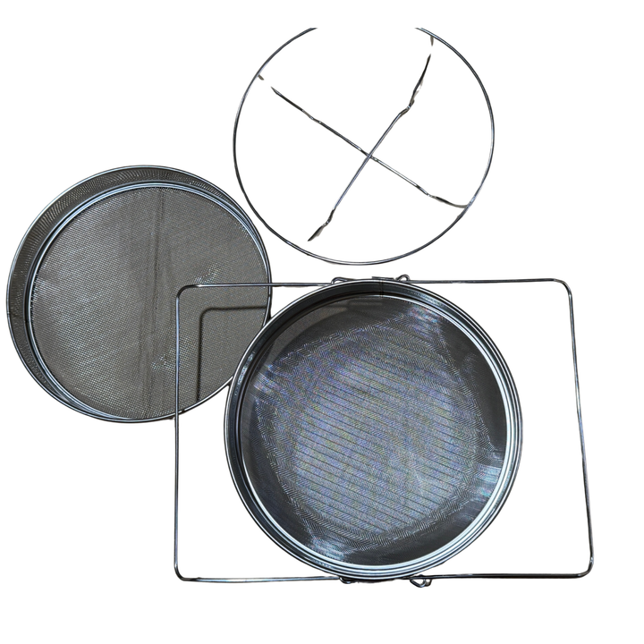 Honey Double Strainer 32cm – Stainless Steel Filter with Extendable Arms