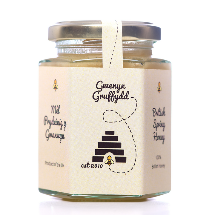 British Spring Set Honey (Rapeseed Honey) , 227g