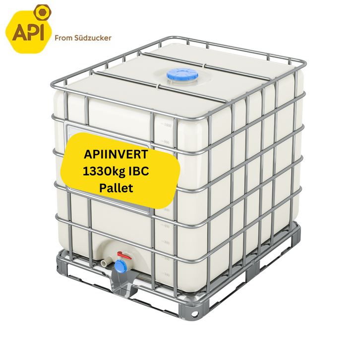 APIINVERT Bee Syrup By Südzucker - Ready to Use 1,300kg IBC Container Pallet