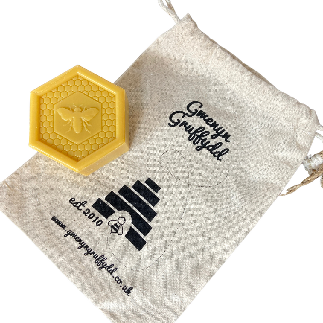 Classic French Hexagonal Vegetable Soap 100g, Honey