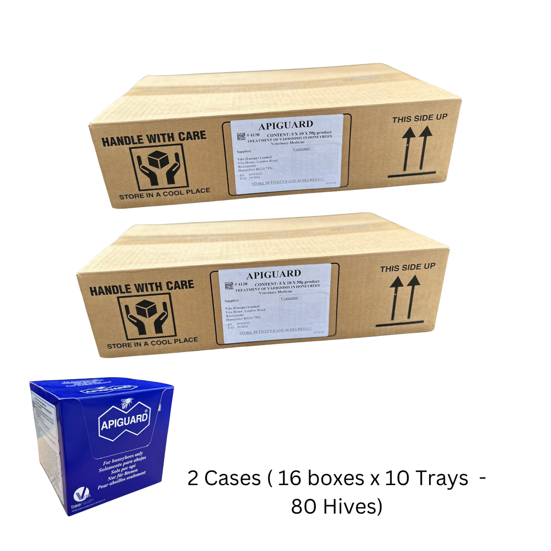 Apiguard Varroa Control Ten Tray Pack - EXP 09/2026