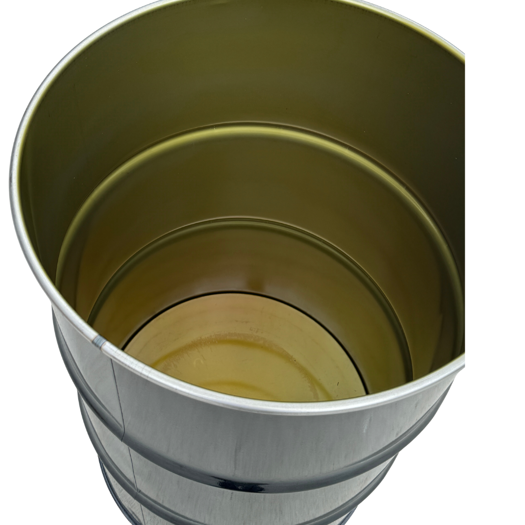 205L Food-Safe Steel Honey Storage Barrel – Open-Top Drum
