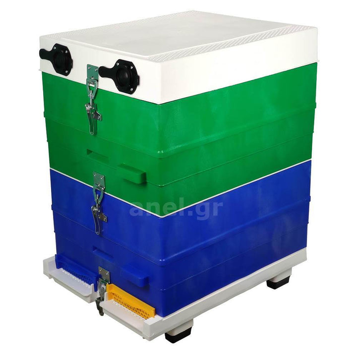 Complete Langstroth Assembled Double Body Beehive by Anel (2 Deep )