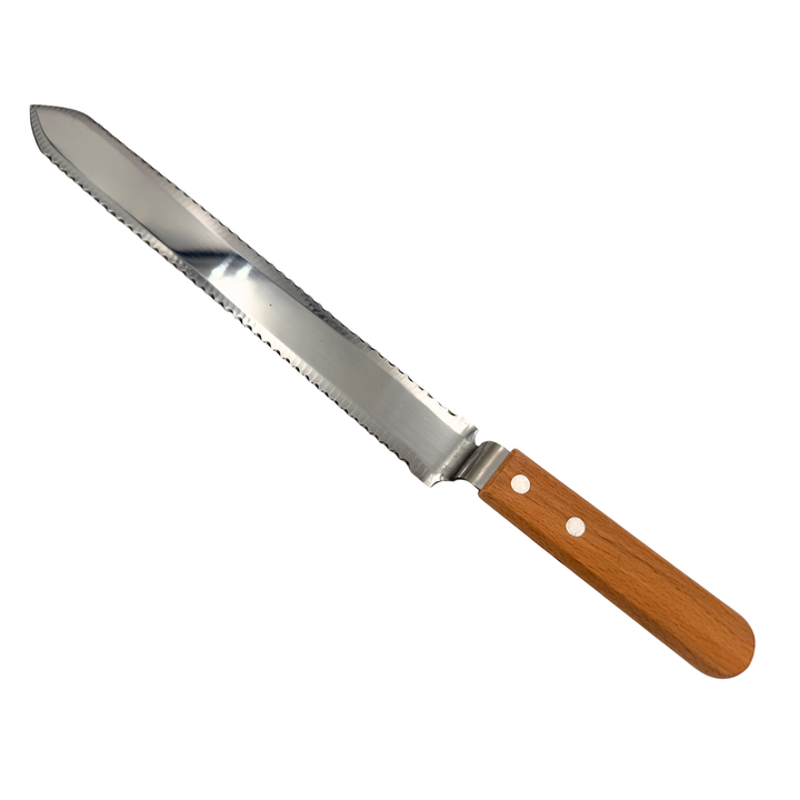 Serrated Honey Uncapping Knife – Stainless Steel Beekeeping Extraction Knife (Economy)