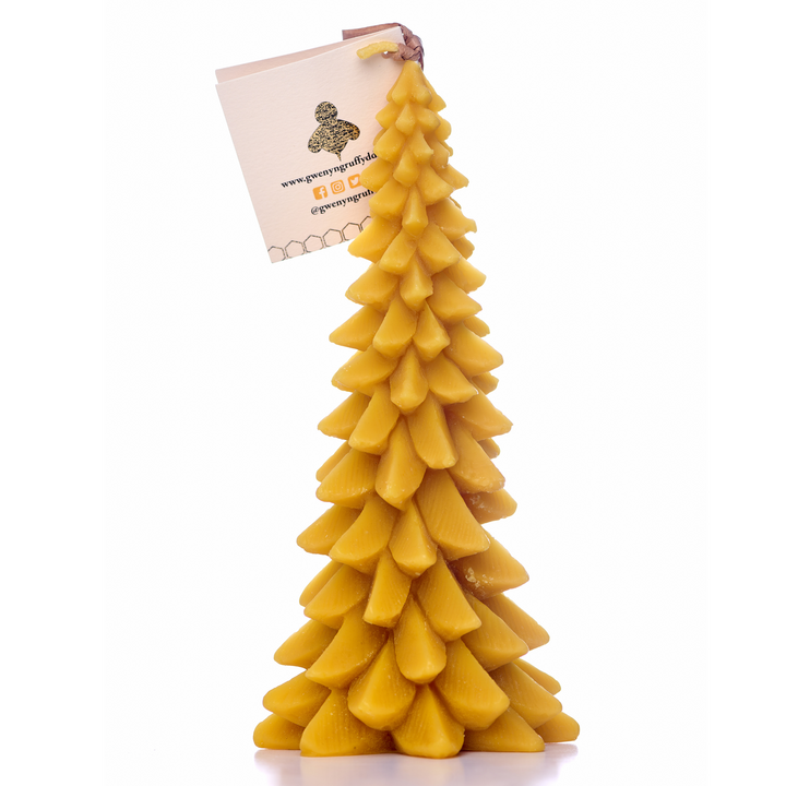 Luxury Handmade Beeswax Christmas Candle