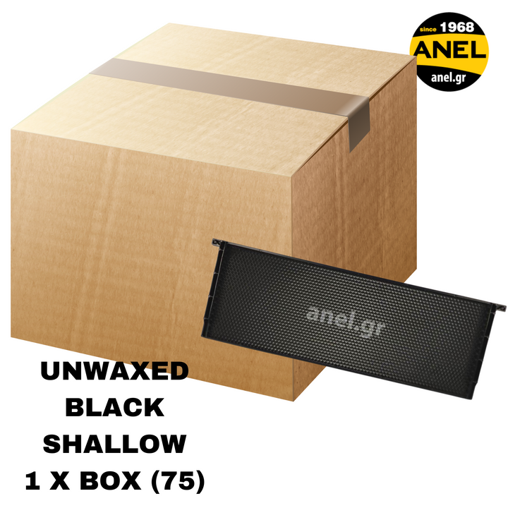 Plastic Langstroth Frame with Plastic Foundation For Medium Hive Body (Super Box) - Unwaxed