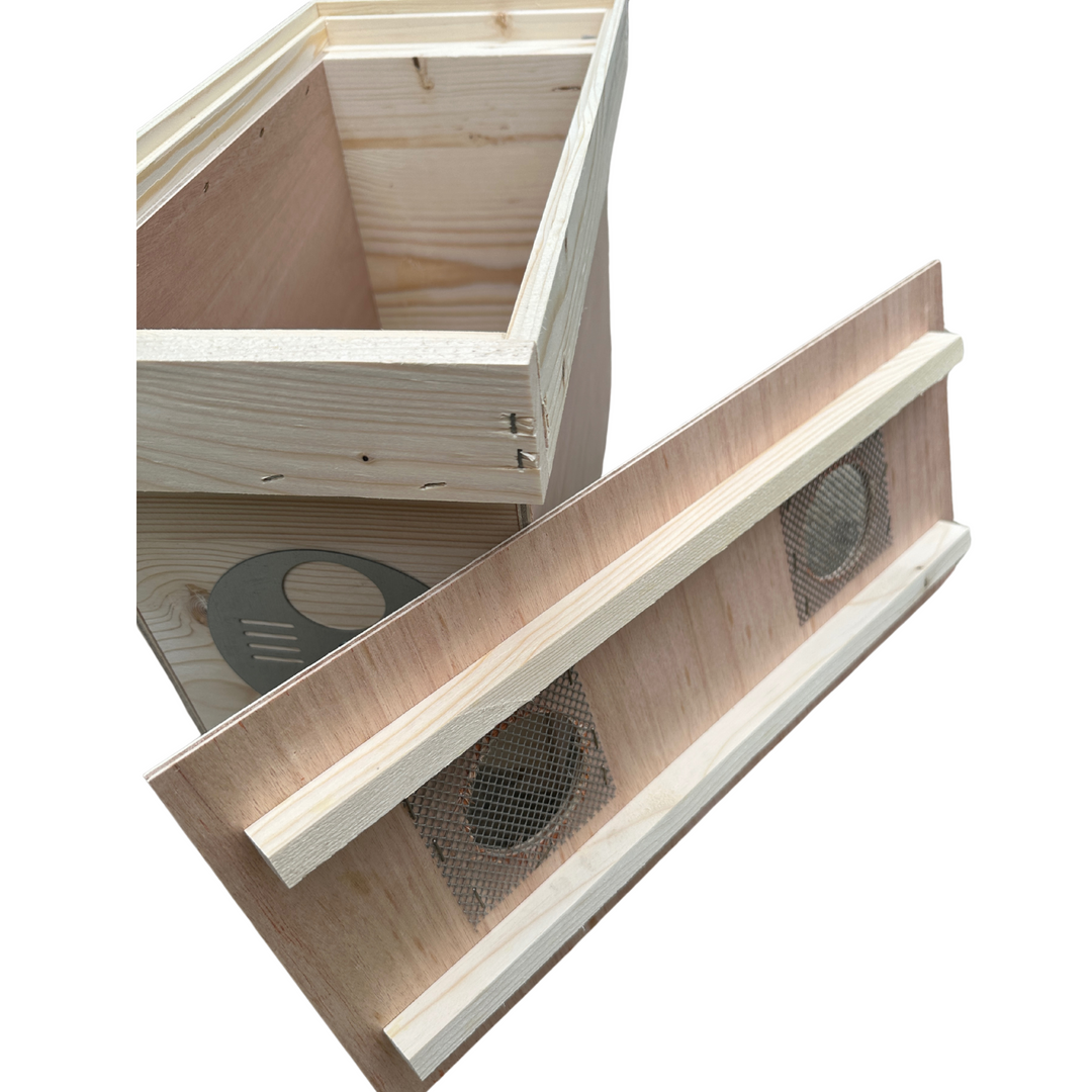 Wooden Ply 5 Frame National Nuc Transport Box