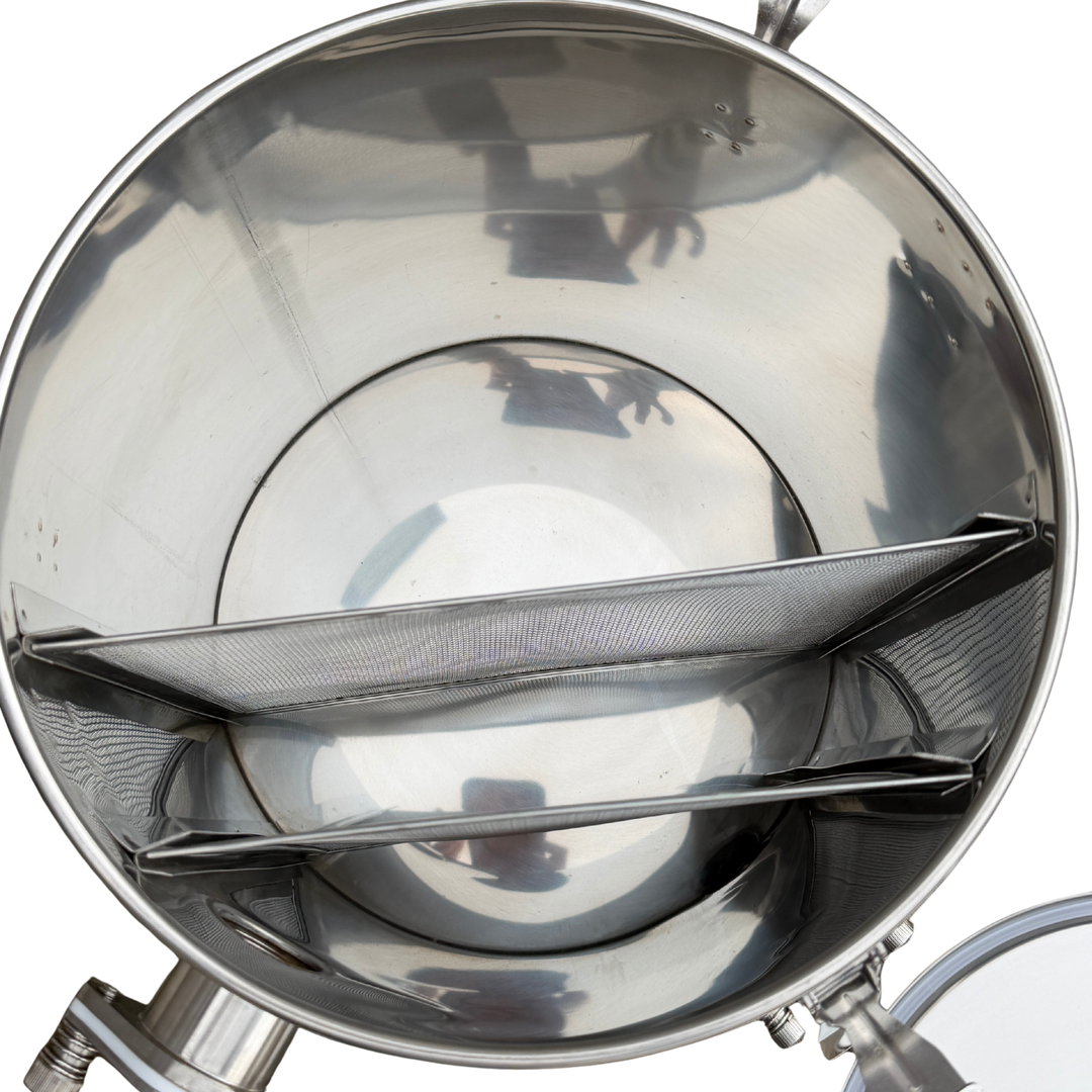 Prinox 25kg Honey Settling Tank with Filters &amp; Dual Honey Gates