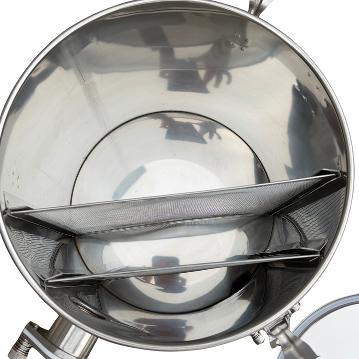 Prinox 25kg Honey Settling Tank with Filters &amp; Dual Honey Gates