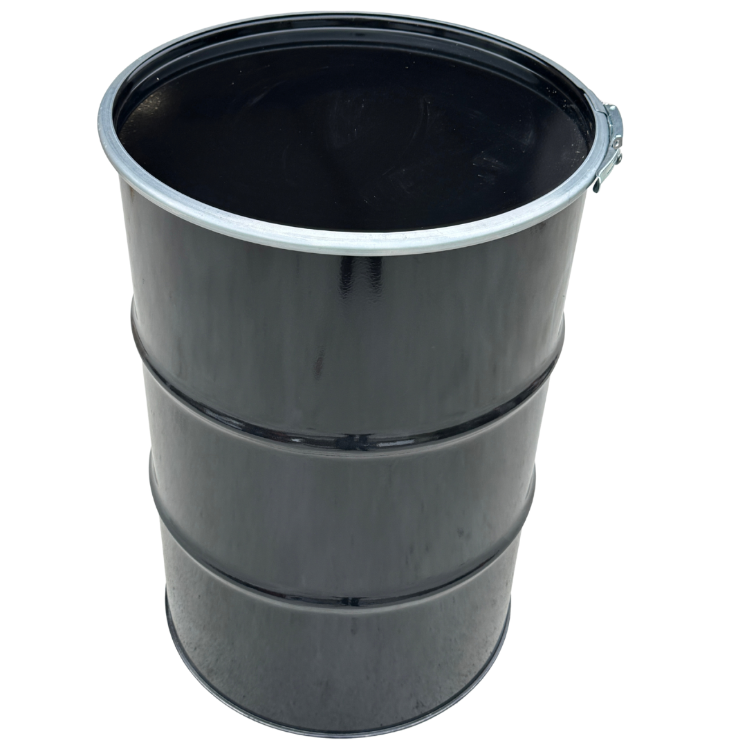 205L Food-Safe Steel Honey Storage Barrel – Open-Top Drum