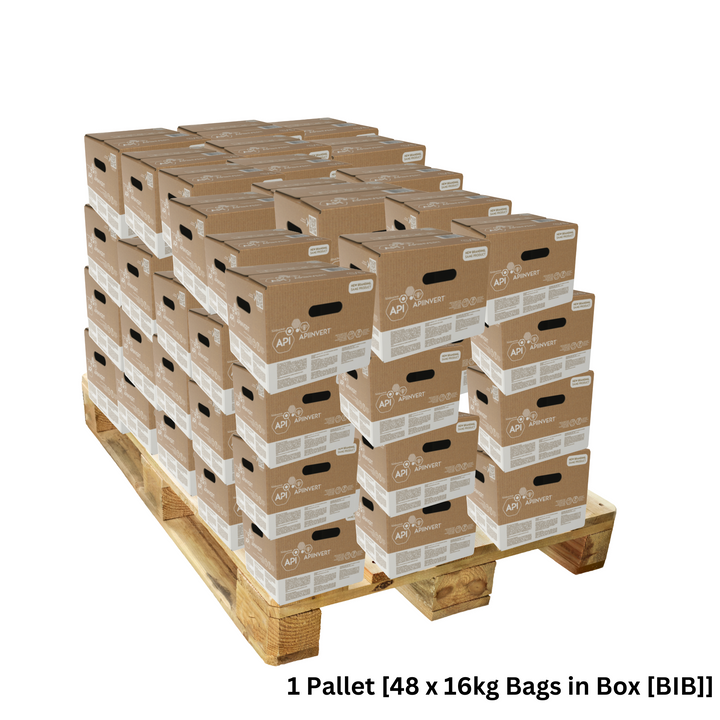 APIINVERT Bag in a Box 16kg Bee Syrup By Südzucker - Bulk (Full, Half, Quarter Pallet)