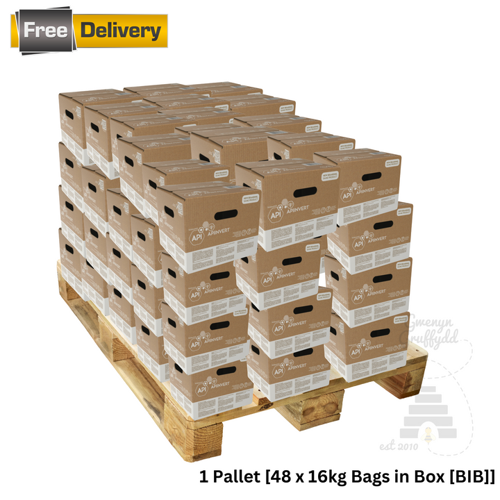 APIINVERT Bag in a Box 16kg Bee Syrup By Südzucker - Bulk (Full, Half, Quarter Pallet)