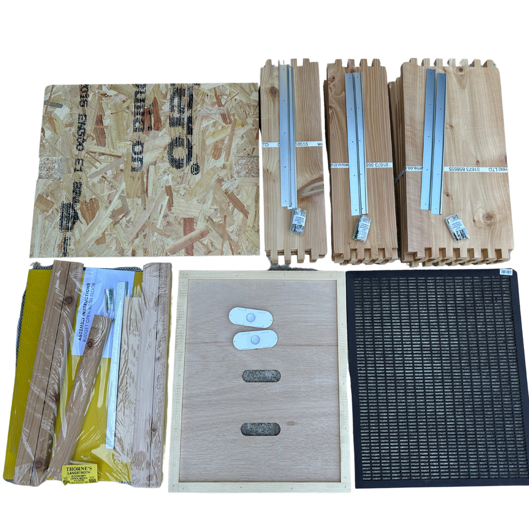 Thornes Complete Langstroth Cedar Beehive - Seconds - Flat Pack - Empty