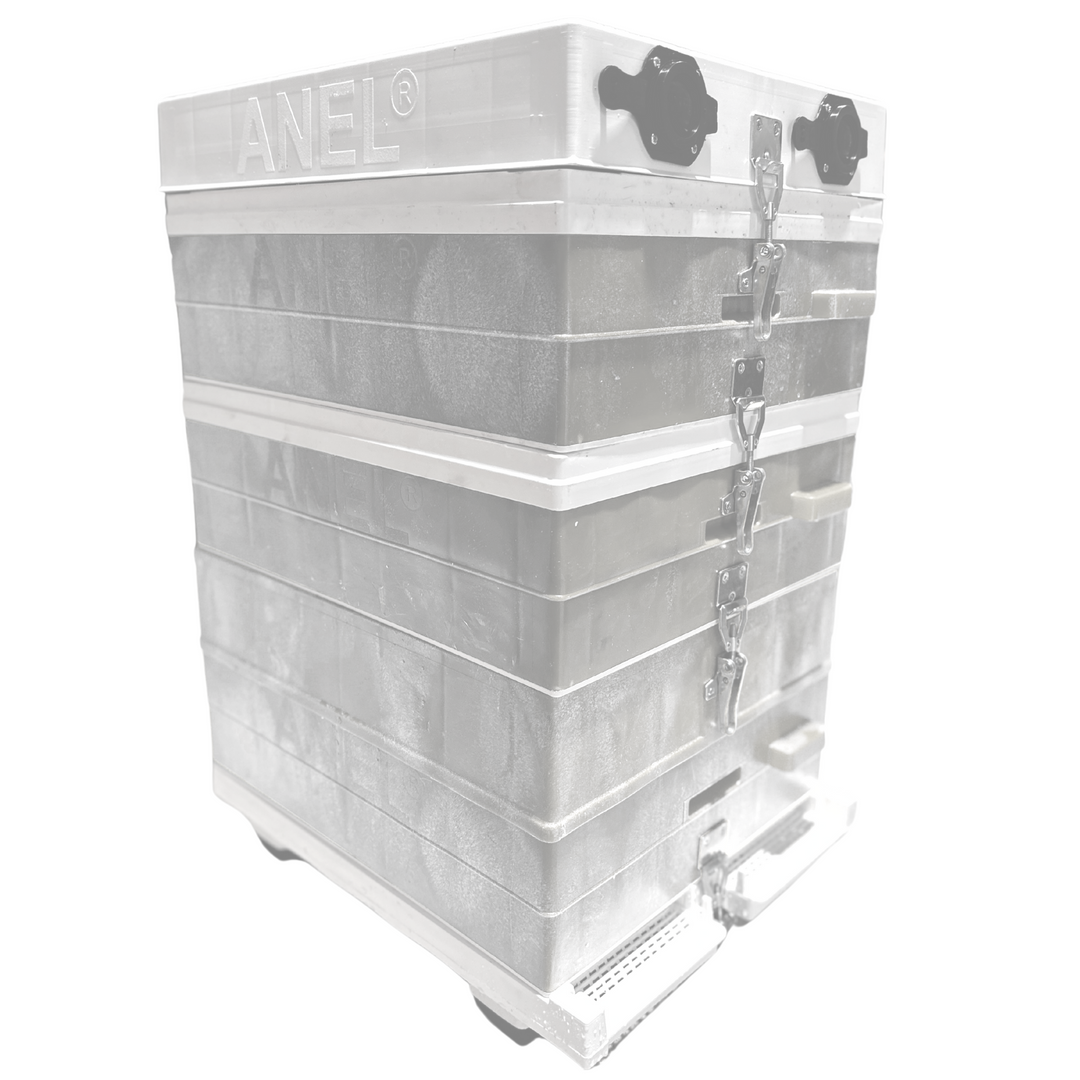 Complete Langstroth Assembled Beehive by Anel (1 Deep & 2 Medium)