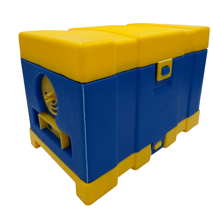 Economy Plastic Queen Mating Nuc Box – Beekeeping Mating Hive in Green &amp; Blue