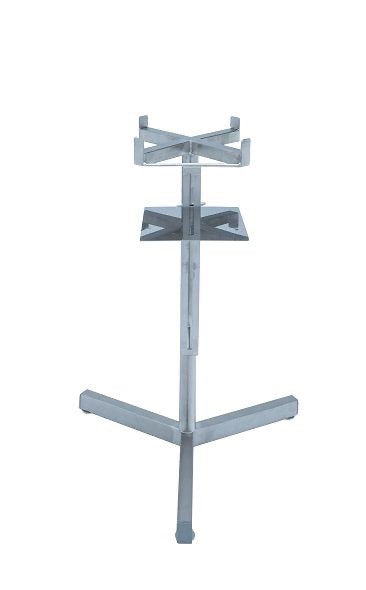 CFM Carl Fritz stainless steel filling stand for 50kg honey tank with adjustable glass jar tray