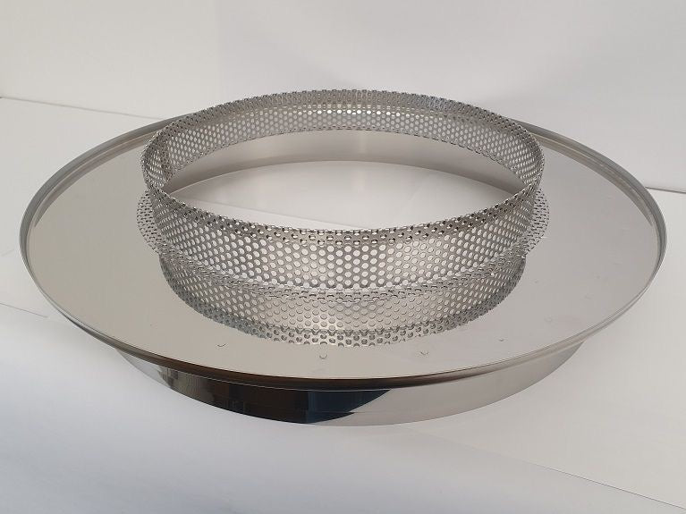CFM Carl Fritz stainless steel adapter lid for Melitherm AR and 43cm honey tank