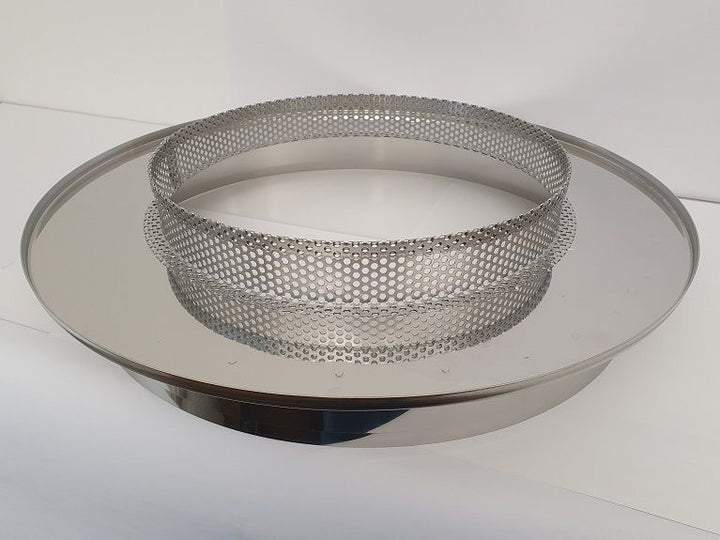CFM Carl Fritz stainless steel adapter lid for Melitherm AR and 43cm honey tank