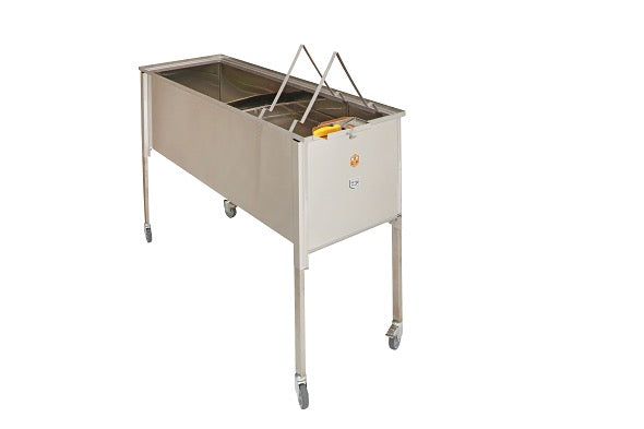 CFM Carl Fritz 150cm stainless steel honey uncapping table for two people