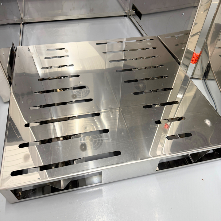 Stainless Steel Base Pallet for Honey Warming Cabinet – Bucket Decrystallising Support Platform