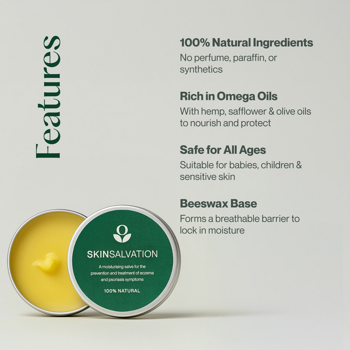 Balmonds Skin Salvation – Natural Beeswax Barrier Balm