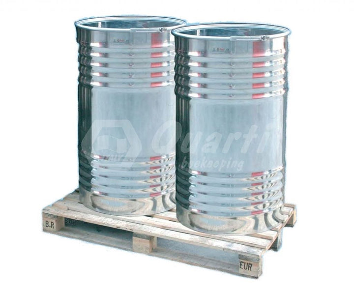 Quarti 300kg Stainless Steel Honey Barrel (Bulk Storage Drum)