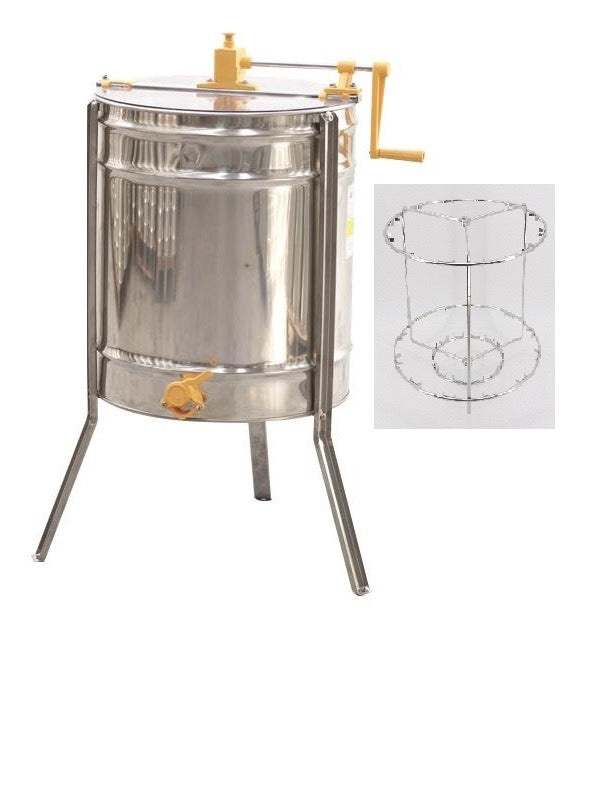 12 Frame Manual Honey Extractor – Radial | National &amp; Langstroth By Quarti