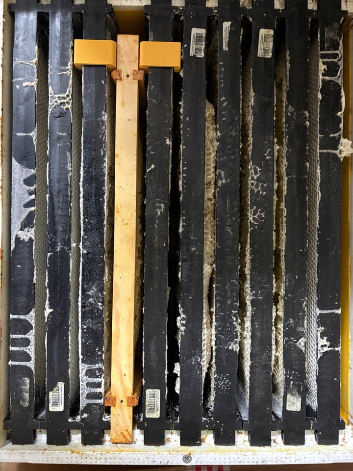 National to Langstroth Frame Adapter Converter Bracket – 1 / 2 / 3 Frame Options