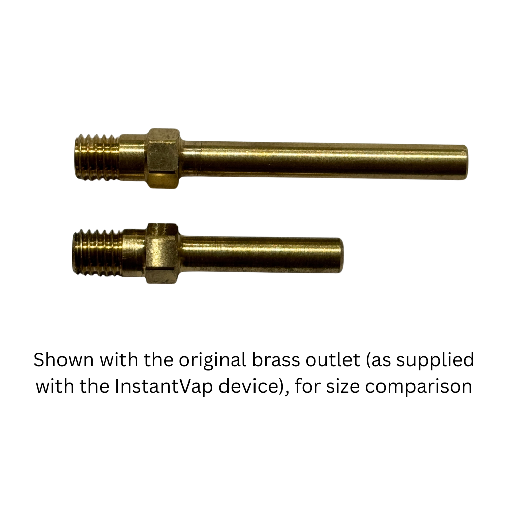InstantVap Long Brass Outlet Tube - For Lite
