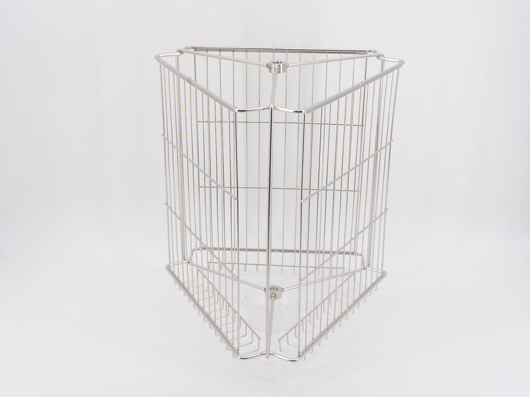 3 Frame Manual Honey Extractor for Langstroth Frames - Stainless Steel Body &amp; Gears