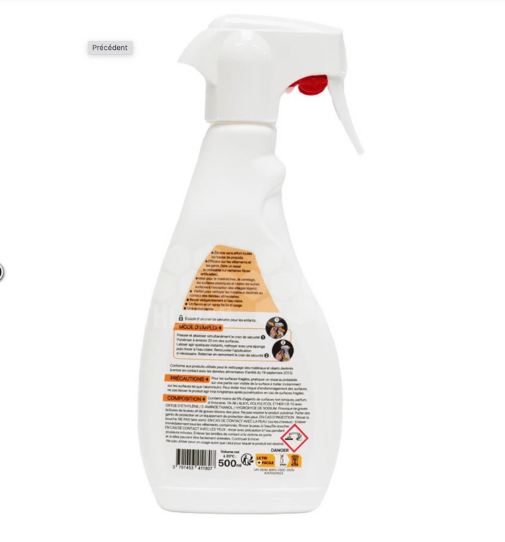 Thomas Api Clean Propolis & Beekeeping Equipment Cleaner 500ml Spray