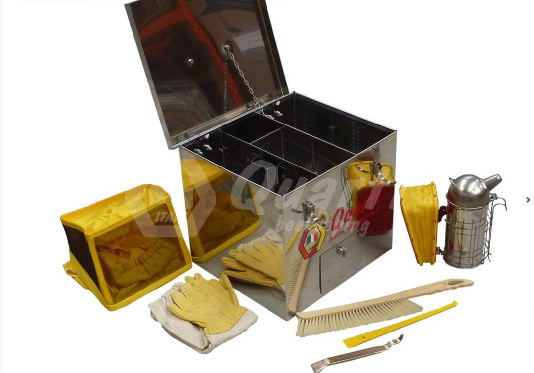 Beekeeper Tool Case – Stainless Steel Carry Case for Hive Tools & Smoker