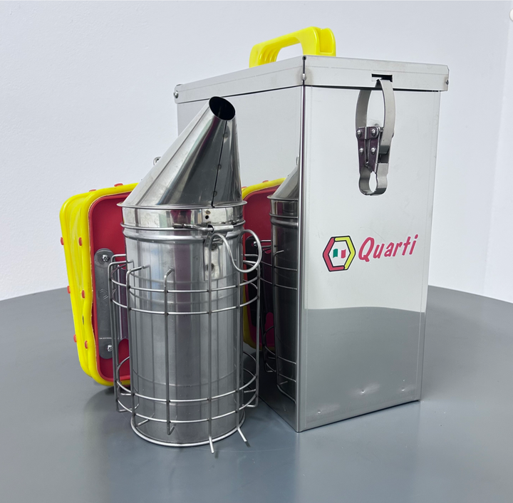 Quarti Stainless Steel Smoker Storage Case – Beekeeping Smoker Carry Box