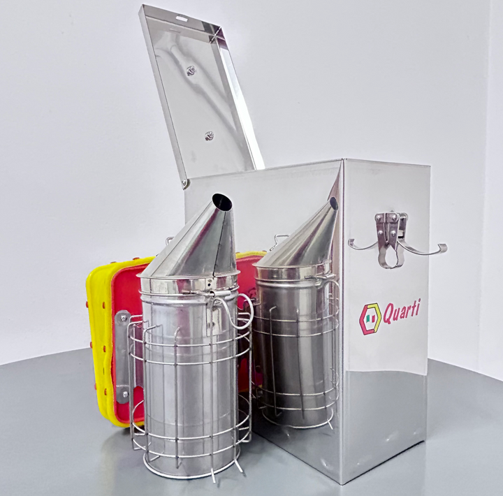 Quarti Stainless Steel Smoker Storage Case – Beekeeping Smoker Carry Box