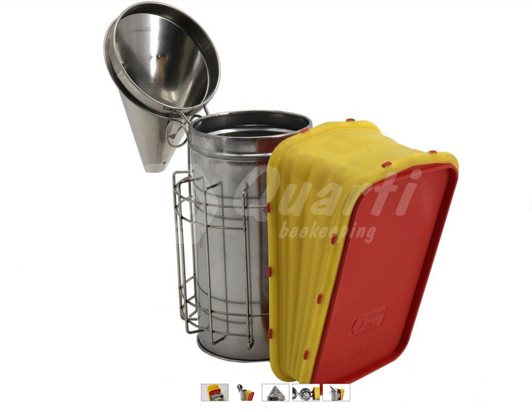 Stainless Steel Beekeeping Smoker – High 18 cm Spout, Ø 10 cm