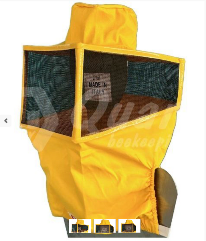 Beekeeper Square Hat with Protective Zinc mesh – Cotton Canvas