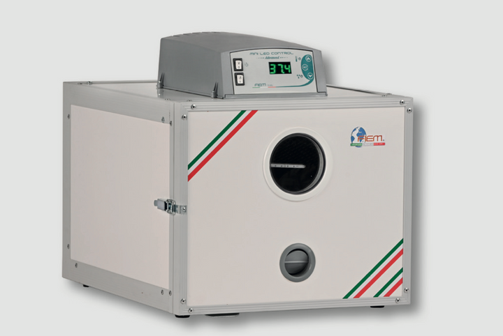 FIEM A50DP Queen Rearing Incubator — 80–100 Queen Cell Capacity | Made in Italy